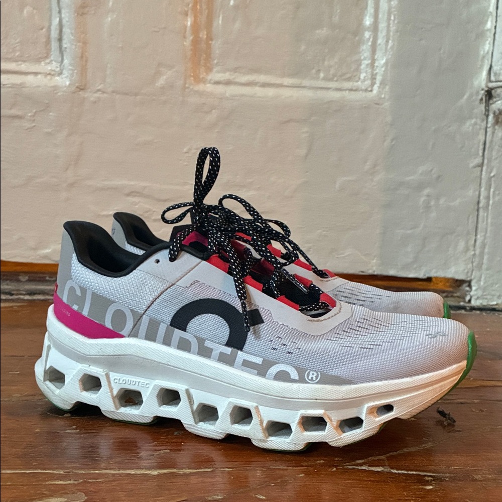 Cloudtec Running Shoes with Pink and Black Accents